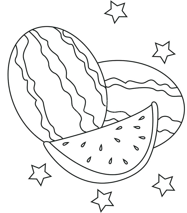 Watermelon Colouring Pages Simple Watermelon Coloring Pages New 787x900 Watermelon Colouring Pages Simple Watermelon Coloring Pages New