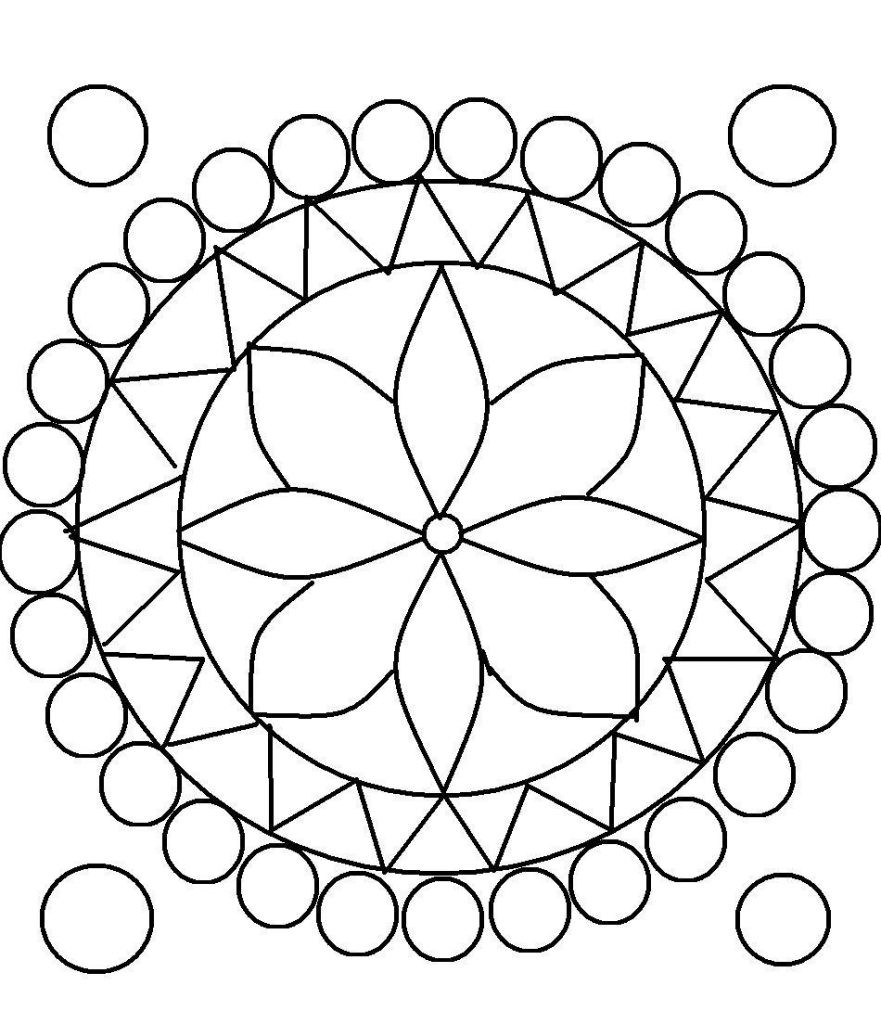 Free Flower Pattern Coloring Pages For Print Also Download 881x1024 Free Flower Pattern Coloring Pages For Print Also Download