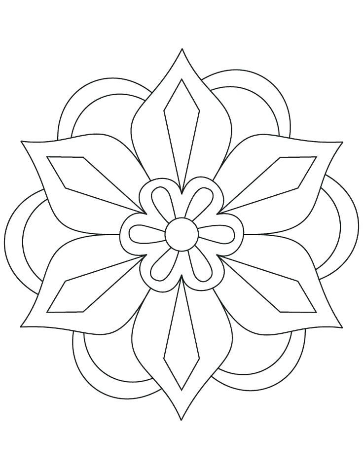 Rangoli Coloring Pages Designs Printable Coloring Pages Patterns 736x951 Rangoli Coloring Pages Designs Printable Coloring Pages Patterns