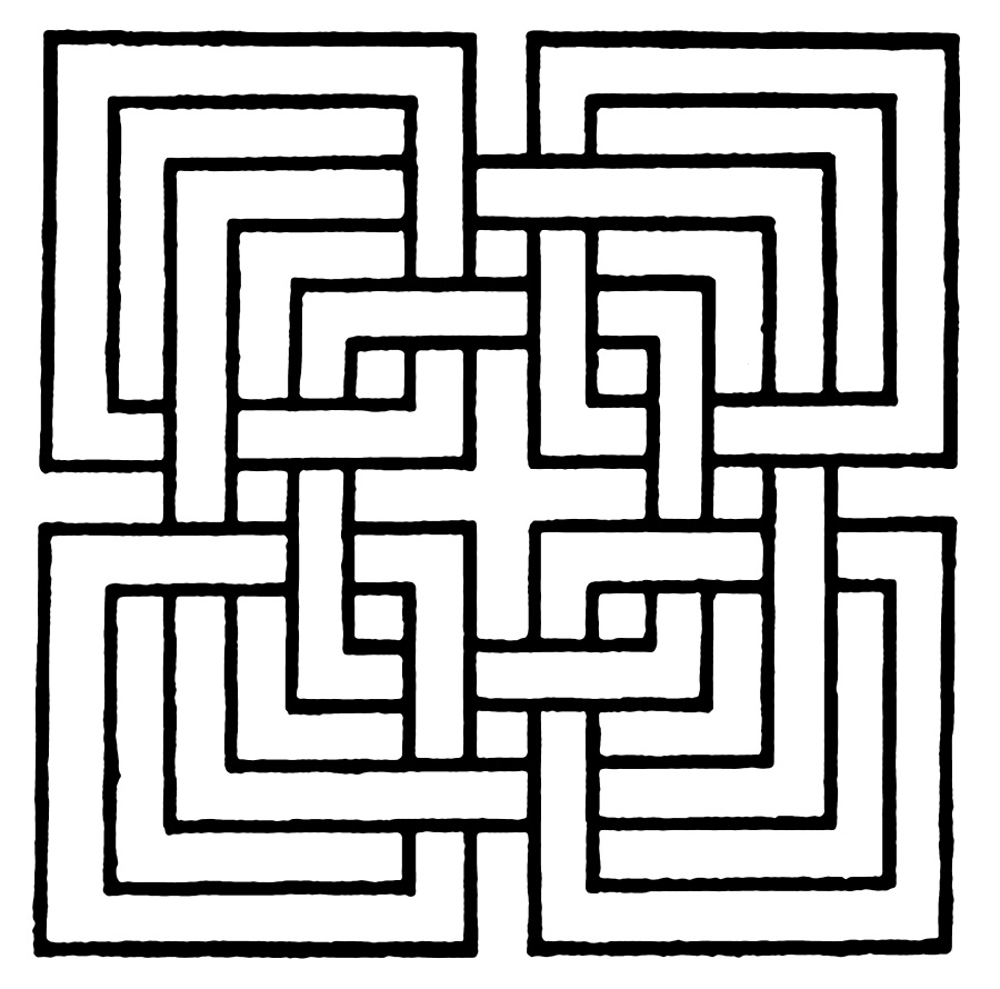 Easy Abstract Coloring Pages 6 900x890 Easy Abstract Coloring Pages 6