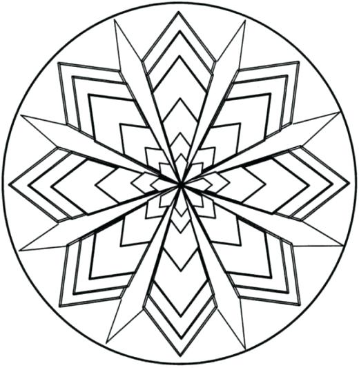Easy Coloring Designs Plain Decoration Easy Adult Coloring Pages 520x533 Easy Coloring Designs Plain Decoration Easy Adult Coloring Pages