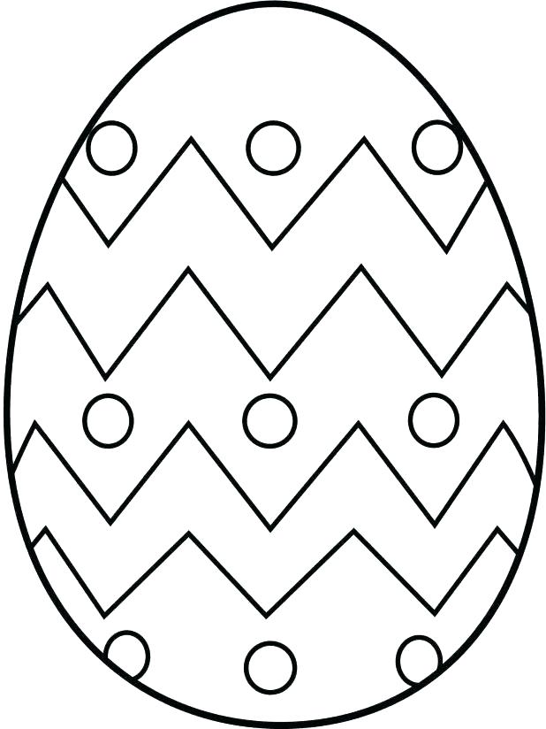 618x824 Simple Easter Coloring Pages