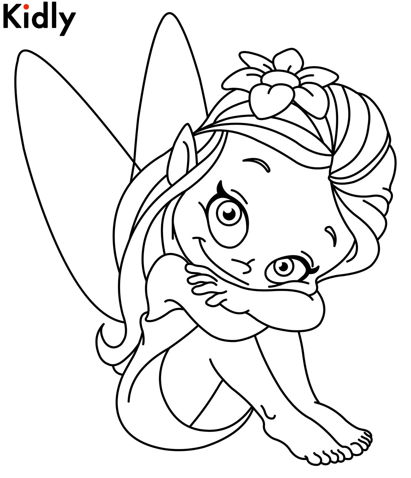 1311x1525 Printable Fairy Coloring Pages For Kids Simple Acpra
