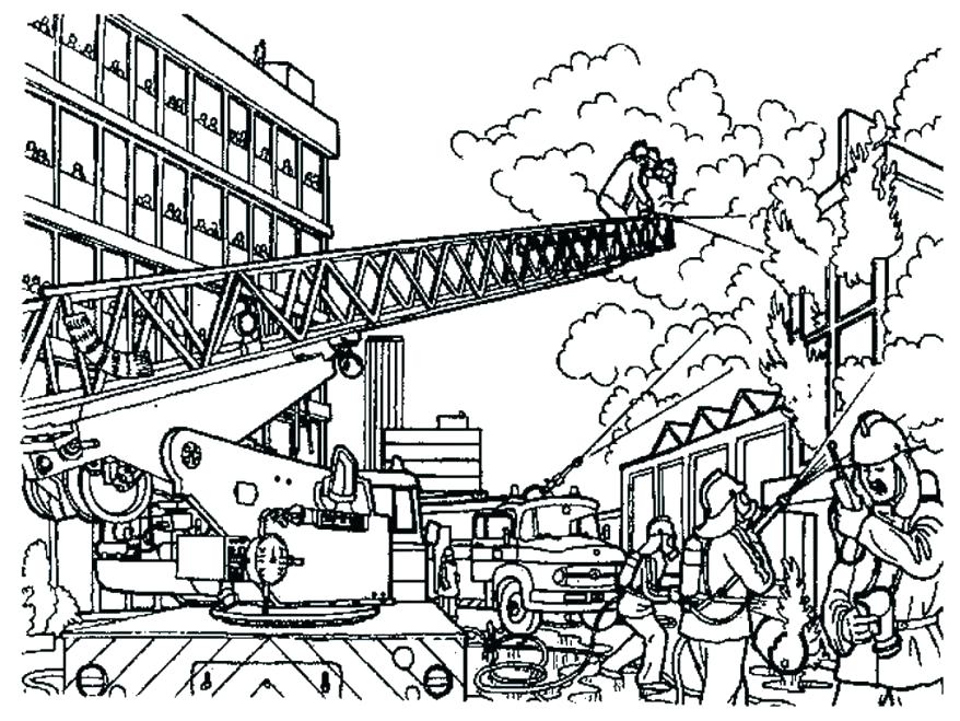 Fire Station Coloring Page Free Fire Truck Coloring Pages To Print 878x659 Fire Station Coloring Page Free Fire Truck Coloring Pages To Print
