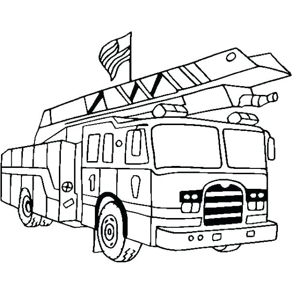 Fire Truck Coloring Page Free Fire Truck Coloring Pages To Print 600x600 Fire Truck Coloring Page Free Fire Truck Coloring Pages To Print