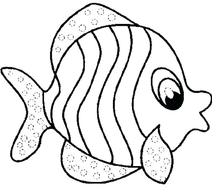Cartoon Fish Coloring Pages Cartoon Fish Coloring Pages Simple 678x600 Cartoon Fish Coloring Pages Cartoon Fish Coloring Pages Simple