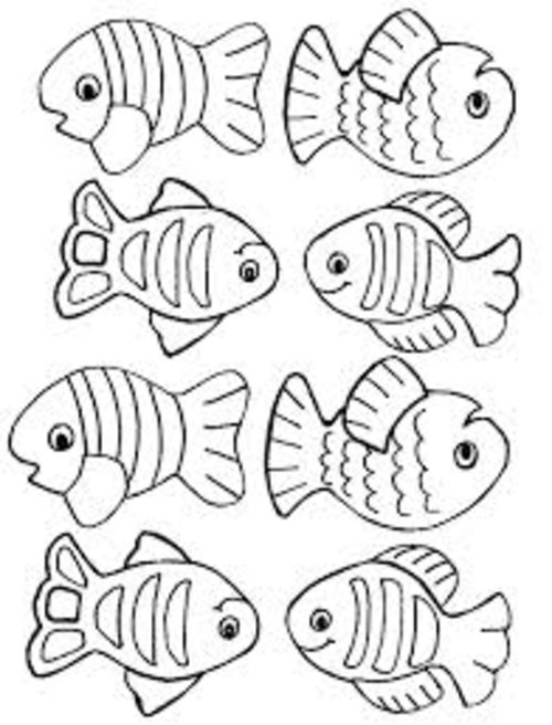 Small Fish Coloring Pages 500x656 Small Fish Coloring Pages
