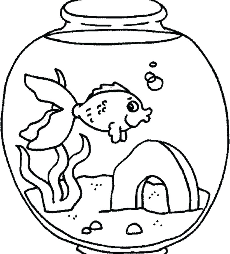 Coloring Pages ~ Coloring Pages Of Fish Simple Tank 5 Coloring 928x1024 Coloring Pages ~ Coloring Pages Of Fish Simple Tank 5 Coloring