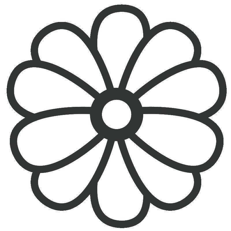 Simple Flower Coloring Pages Icontent 800x800 Simple Flower Coloring Pages Icontent