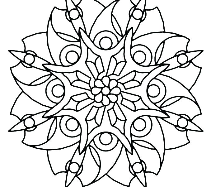 678x600 Geometric Shapes Coloring Pages Geometric Coloring Pages Simple