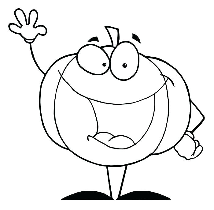 Easy Halloween Coloring Pages 700x686 Easy Halloween Coloring Pages