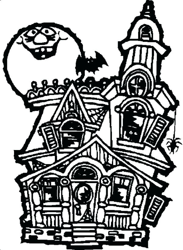 Coloring Pages Disney Pdf Haunted House Page Free Printable 600x818 Coloring Pages Disney Pdf Haunted House Page Free Printable