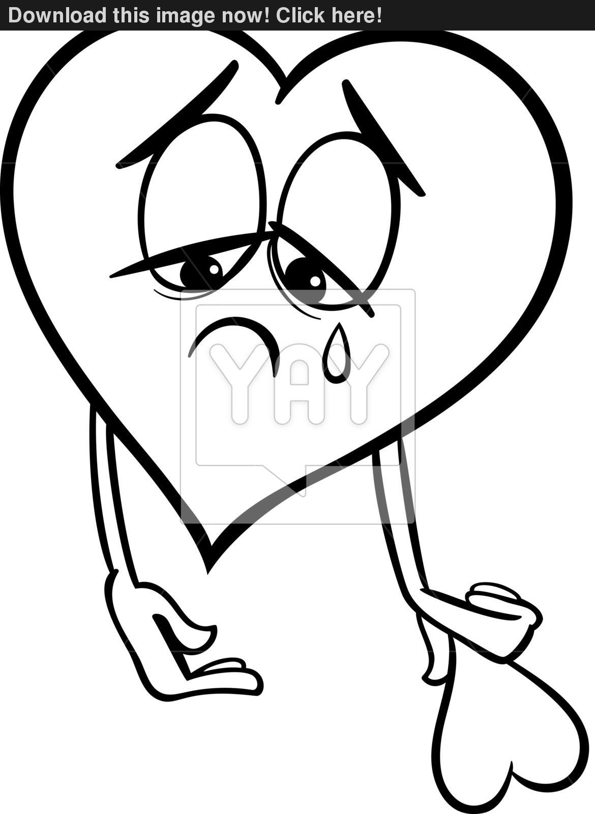 The Best Broken Heart Clipart Coloring Page Pencil And In Color 1170x1600 The Best Broken Heart Clipart Coloring Page Pencil And In Color