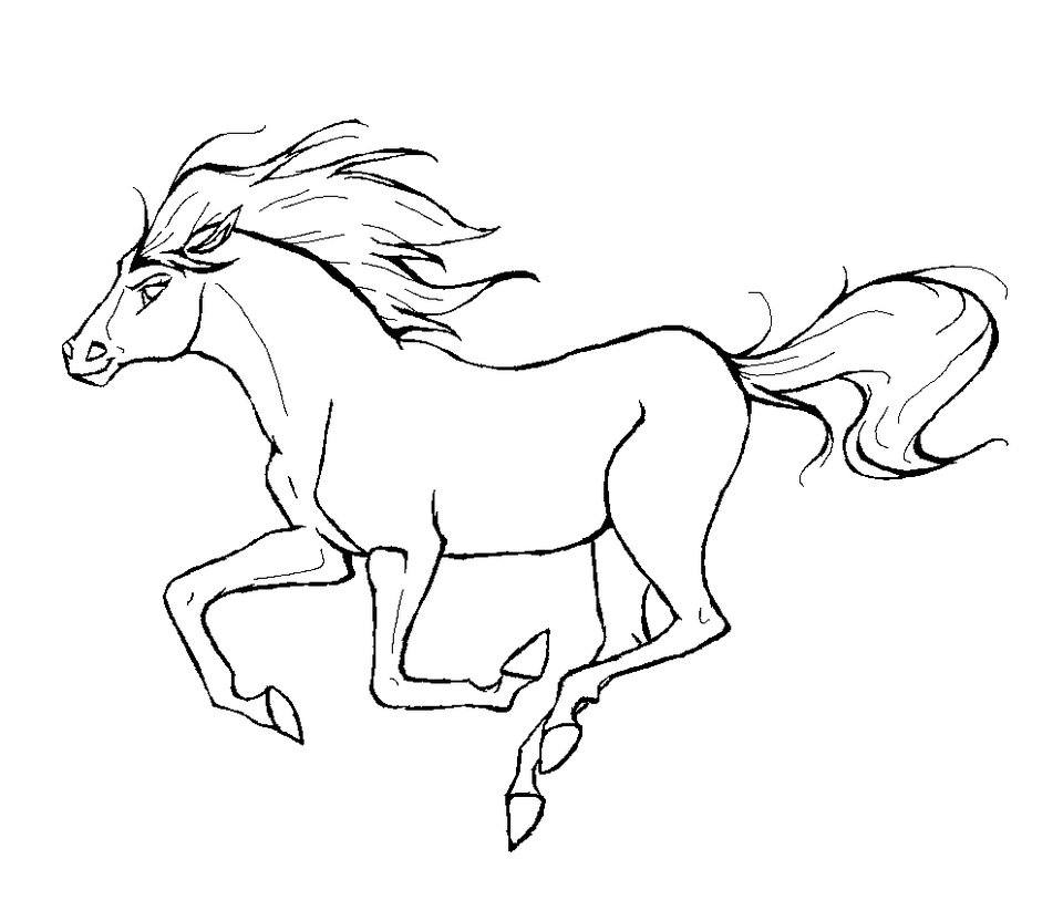 Free Printable Horse Coloring Pages For Kids 960x832 Free Printable Horse Coloring Pages For Kids