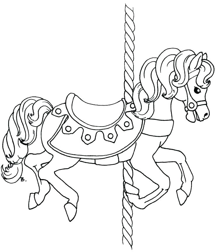 Good Carousel Coloring Pages Print Free Printable Book Picture 736x864 Good Carousel Coloring Pages Print Free Printable Book Picture