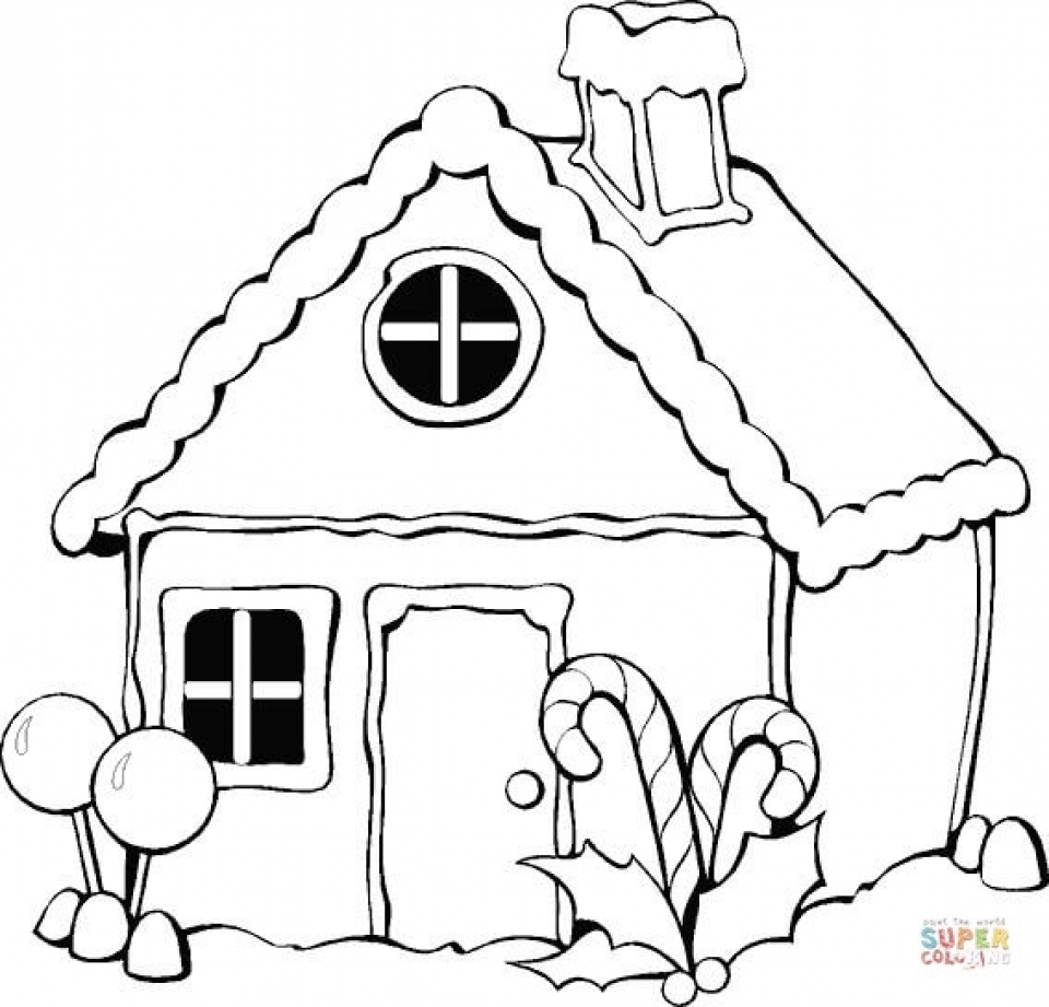 Get This Simple Gingerbread House Coloring Pages To Print 960x921 Get This Simple Gingerbread House Coloring Pages To Print