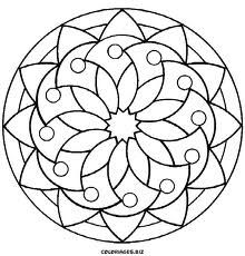 Gallery Mandala Easy Coloring Pages, 220x230 Gallery Mandala Easy Coloring Pages,