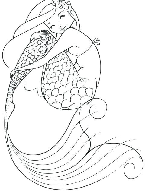 Pictures Of Mermaids To Color 480x640 Pictures Of Mermaids To Color