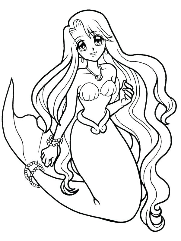 Coloring Pages Of Ariel Simple Mermaid Pictures To Color Little 600x800 Coloring Pages Of Ariel Simple Mermaid Pictures To Color Little