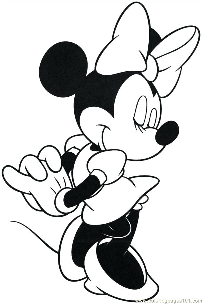 650x972 Mini Mouse Coloring Page Free Printable Mouse Coloring Pages Mouse