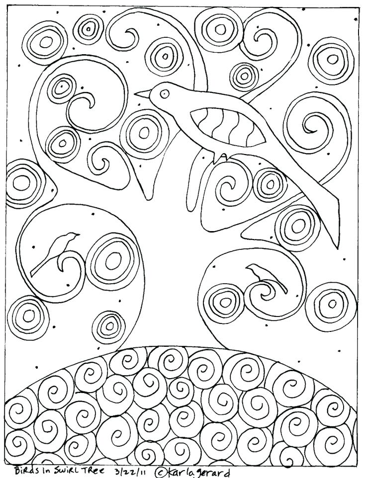 736x962 Mosaic Coloring Pages Printable Birds Simple Mosaic Coloring Pages