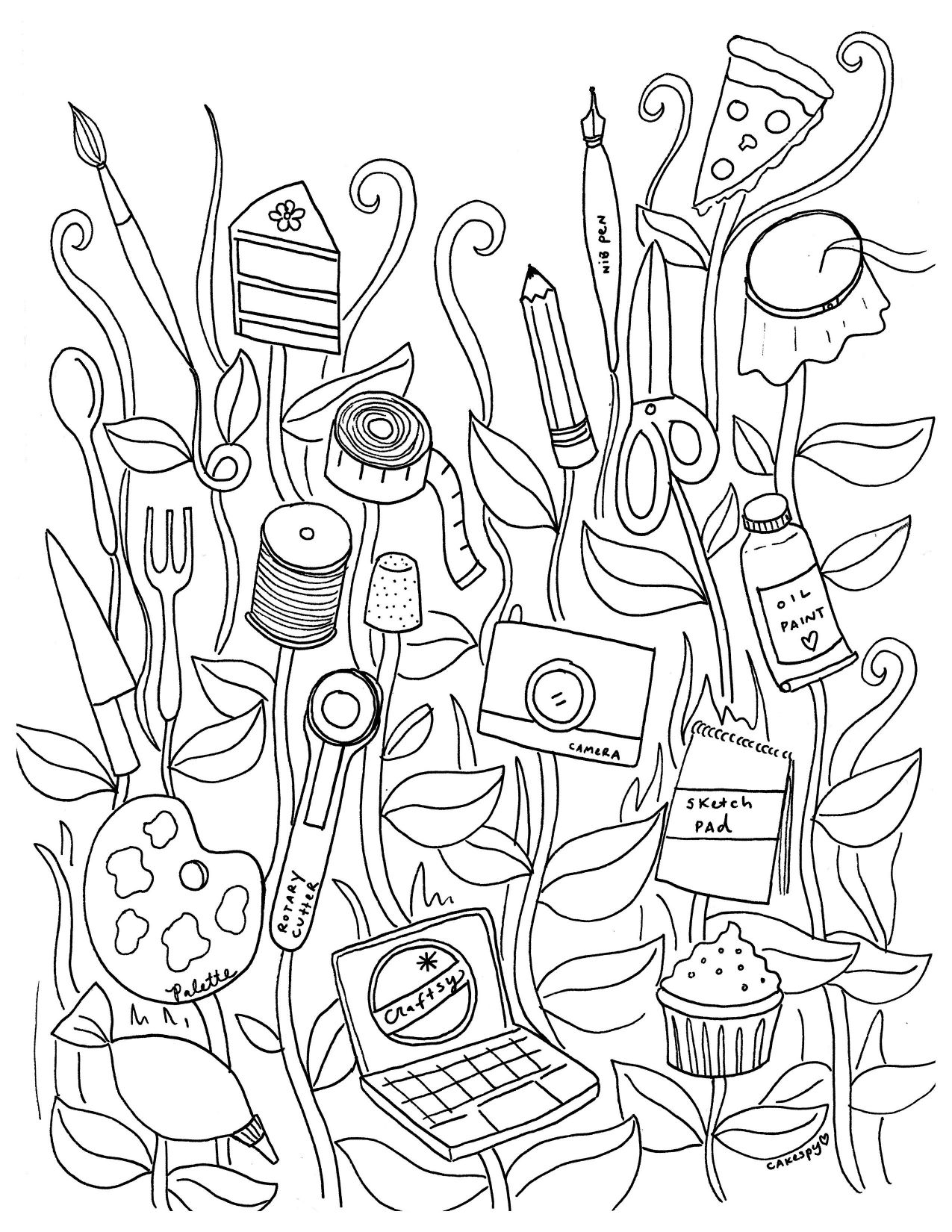 1275x1650 Appealing Mosaic Coloring Pages Picture For To Print Ideas