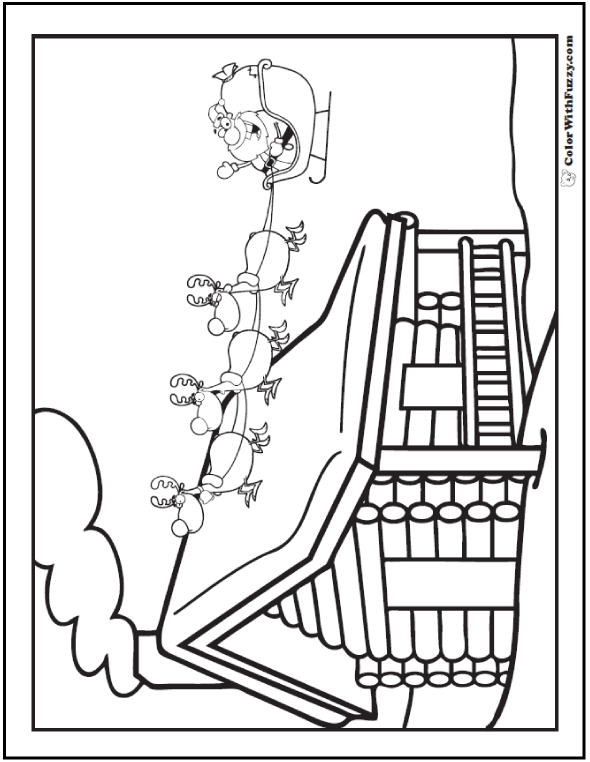 Simple Nativity Coloring Pages