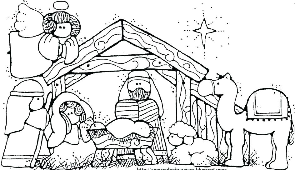 Manger Coloring Pages Printable Nativity Coloring Pages Free 960x544 Manger Coloring Pages Printable Nativity Coloring Pages Free