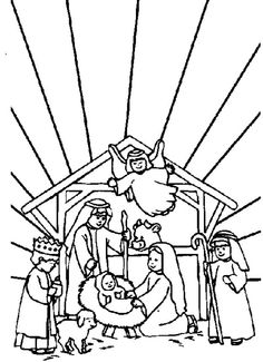 Printable Nativity Scene Coloring Pages For Kids Cool2bkids 236x325 Printable Nativity Scene Coloring Pages For Kids Cool2bkids