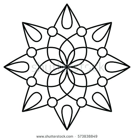 Free Printable Coloring Pages Of Flowers Flower Pattern Free 450x470 Free Printable Coloring Pages Of Flowers Flower Pattern Free