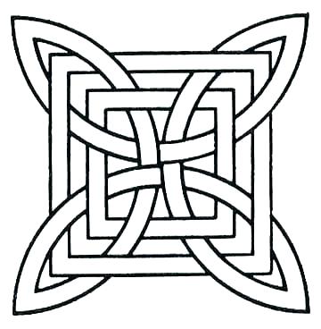 Geometric Pattern Coloring Pages 360x368 Geometric Pattern Coloring Pages