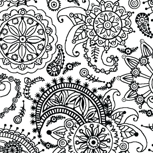 Printable Pattern Coloring Pages 600x600 Printable Pattern Coloring Pages