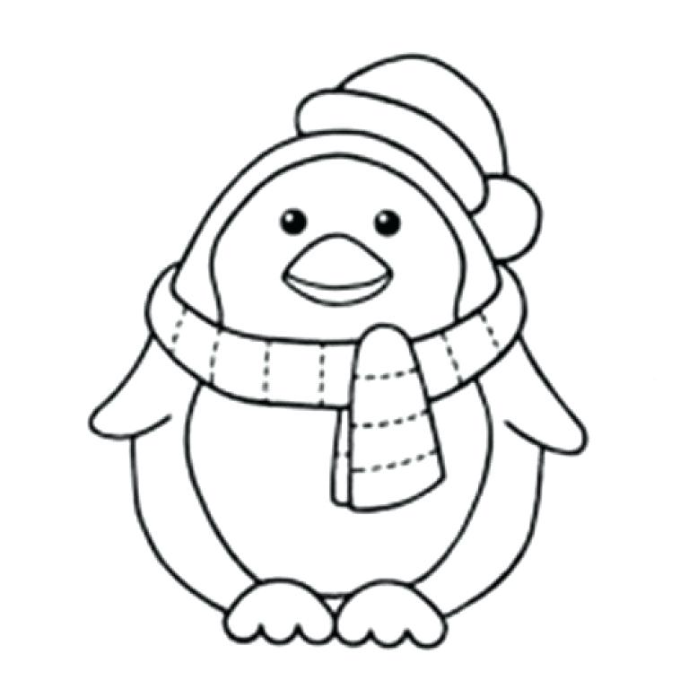 768x768 Amazing Penguins Coloring Pages Best Simple Coloring Pages Ideas