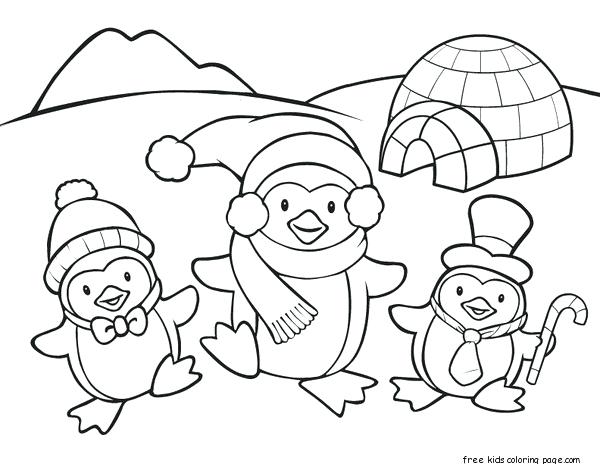 600x464 Penguin Coloring Free Penguin Coloring Pages Club Penguin Coloring