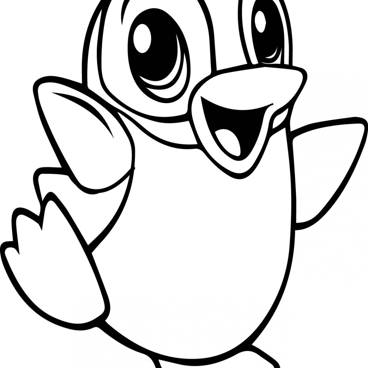 1224x1224 Chinstrap Penguin Coloring Page Free Printable Sensational Pages
