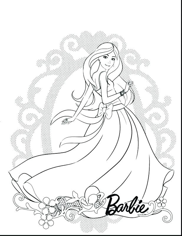 Mesmerizing Fairy Princess Coloring Pages Barbie Printable 618x800 Mesmerizing Fairy Princess Coloring Pages Barbie Printable