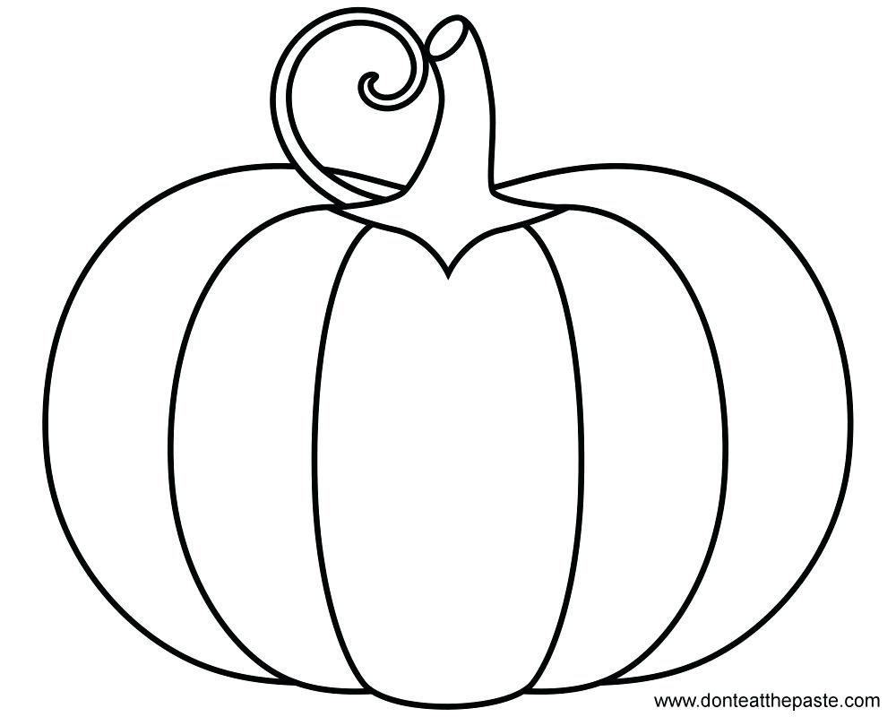 Simple Pumpkin Coloring Pages at GetColorings.com | Free printable ...