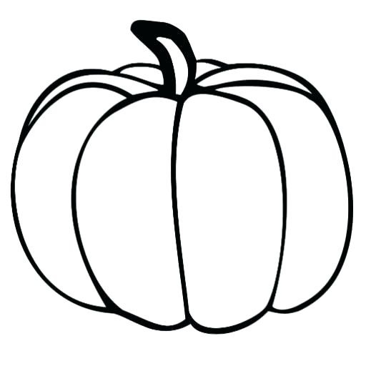 512x512 Coloring Pumpkin Templates Pumpkin Pumpkin Coloring Pages