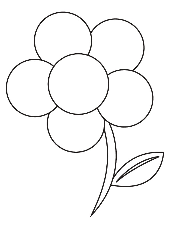 Printable Flowers Coloring Pages Me 612x792 Printable Flowers Coloring Pages Me