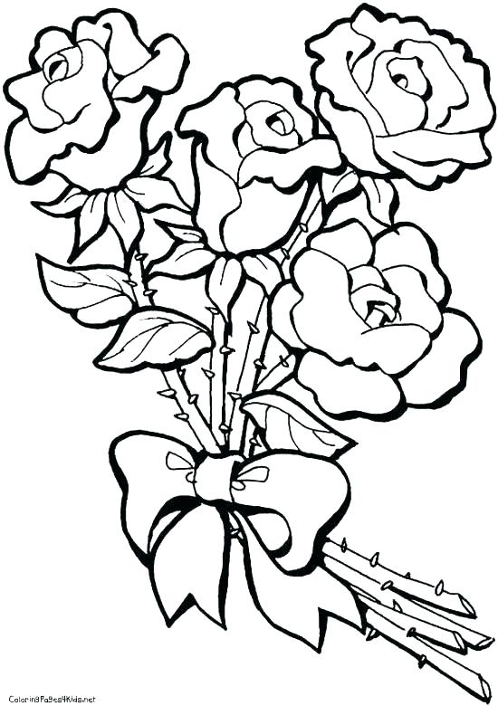 Coloring Flower Pages Shippa.co 550x780 Coloring Flower Pages Shippa.co