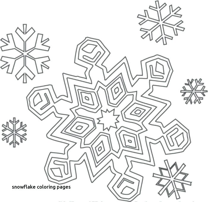 700x679 Printable Snowflake Coloring Page Free At For Snowflake Coloring