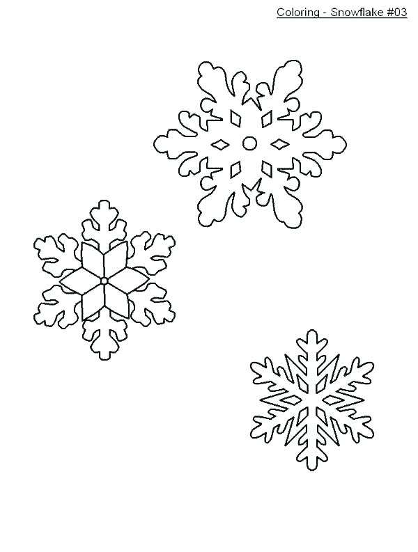600x793 Printable Snowflake Coloring Pages Snowflakes Color Pages Free