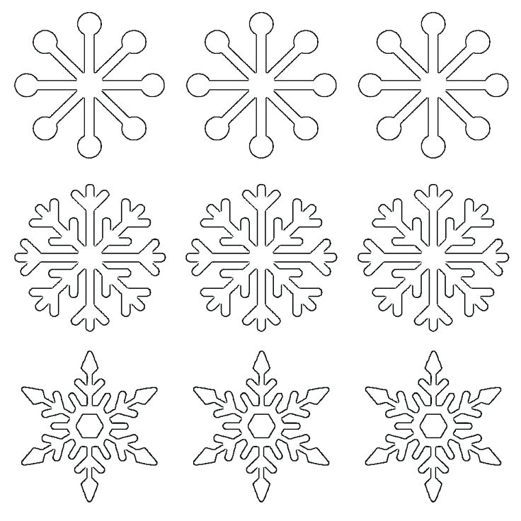736x736 Coloring Pages Snowflake Coloring Page Adult Pages Printable