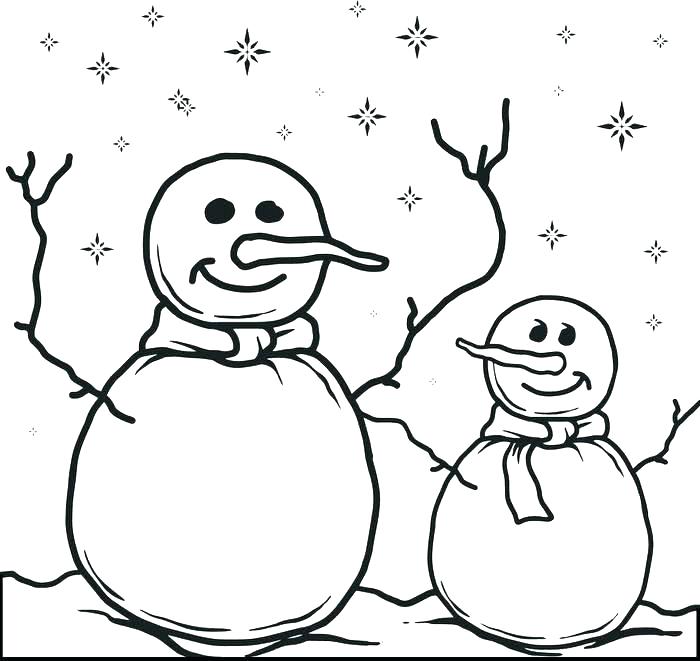 700x661 Snowman Coloring Pages Free Snowman Coloring Pages Free Snowmen