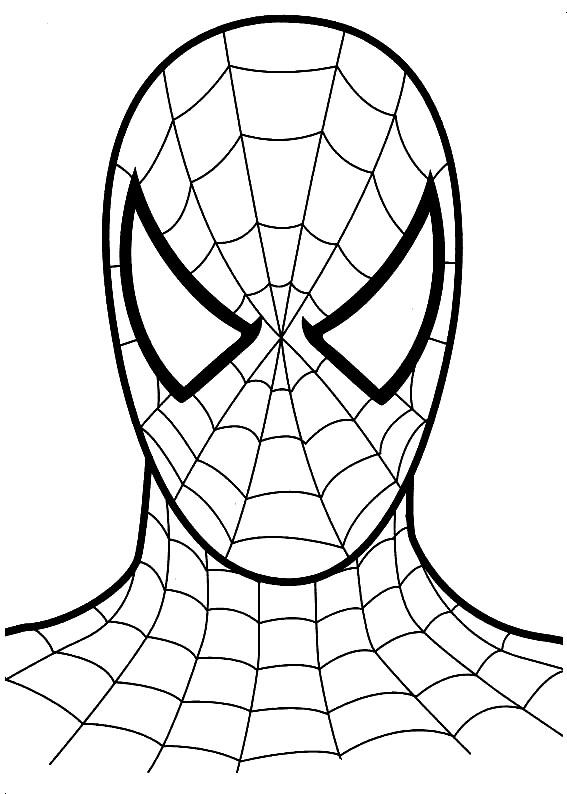 567x794 Kids Under 7 Spider Man Coloring Pages