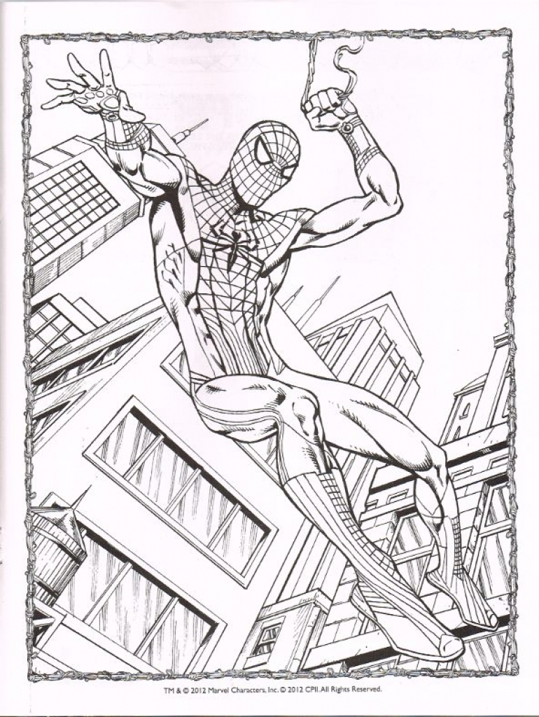 770x1024 Simple Design Spider Man Homecoming Coloring Pages Vulture Letter