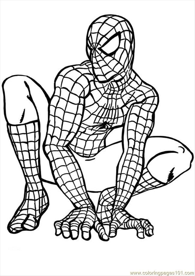 649x919 Spiderman Coloring Pages Pdf