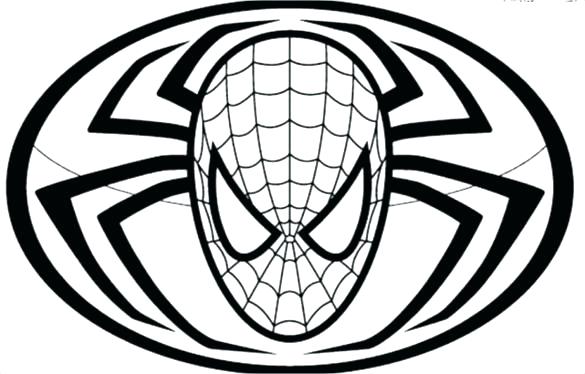 585x374 Coloring Page Spider. Free Full Size Of Spideroring Page Book