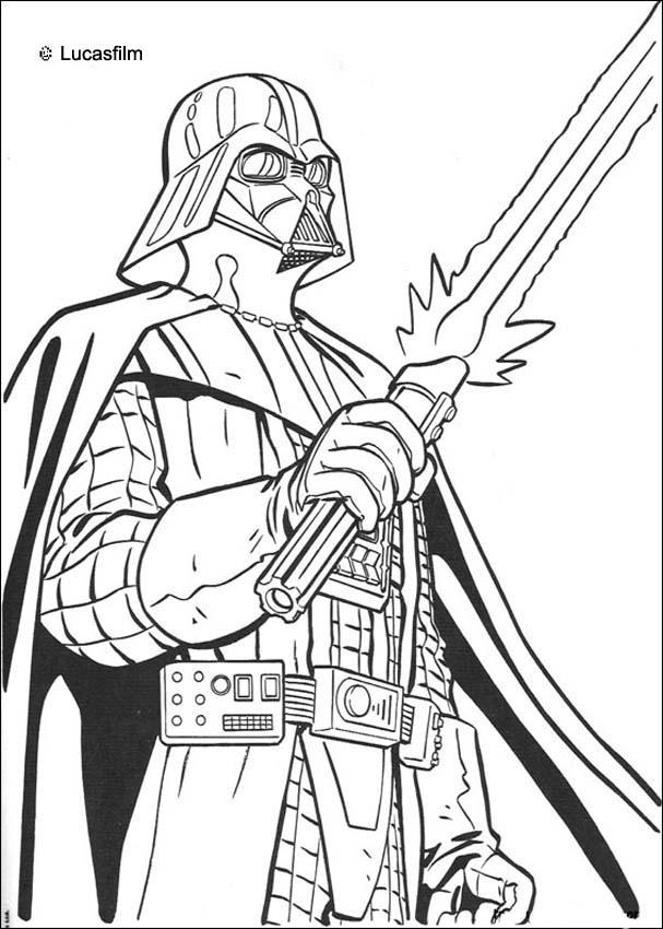 607x850 Star Wars Coloring Sheets Collection