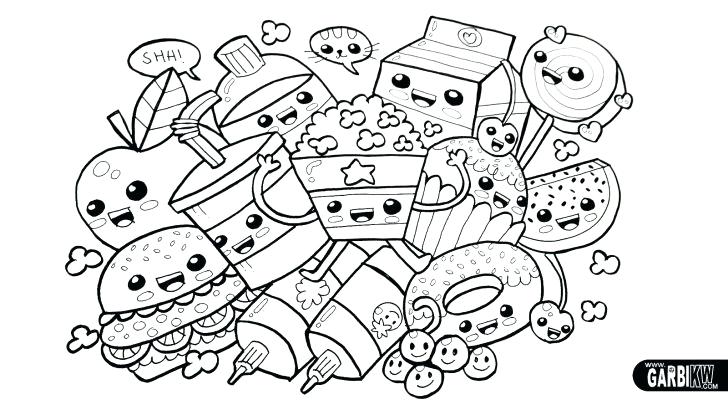 728x410 Picnic Coloring Page Medium Size Of Simple Healthy Food Coloring